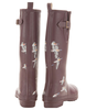 Joules Welly aubergine mit Enten