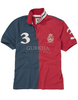 Joules Herren-Polo Gurkha rot/blau