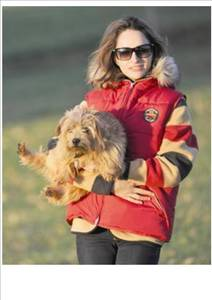 Horseware Newmarket Unisex-Weste mit Kapuze rot