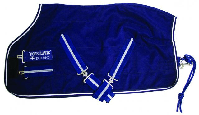 Horseware Rambo Sommer Stalldecke navy