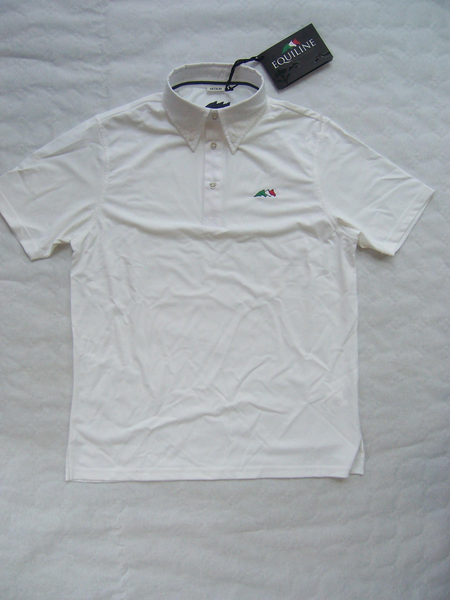 Equiline Herren Turnierhemd Mercury weiß