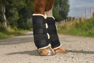 Christ Magnetfeld-Lammfell-Stallgamaschen