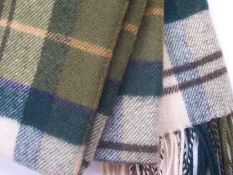 Barbour Merino/Cashmere Ancient Tartan Schal