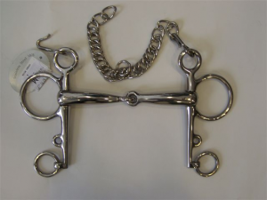 Pelham Edelstahl einfach gebrochen